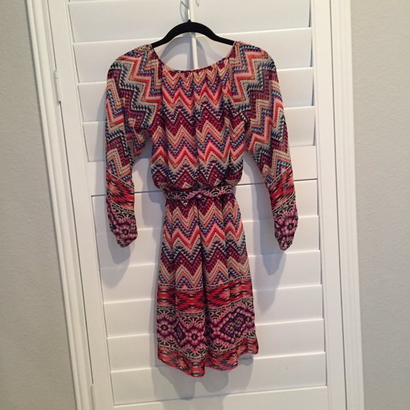 Speechless Chevron Dress - Picture 4 of 7